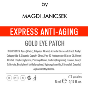 Anti-aging arany szem-Patch by Janicsek Magdi