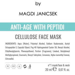 Peptides celluloz Face Mask by Janicsek Magdi - Image 2